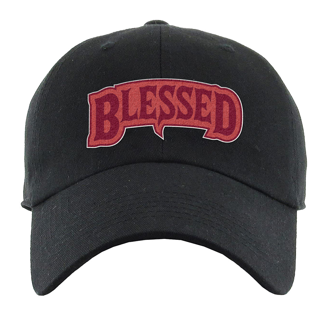 Valentine's Day Low Dunks Dad Hat | Blessed Arch, Black