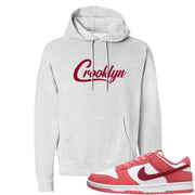 Valentine's Day Low Dunks Hoodie | Crooklyn, Ash