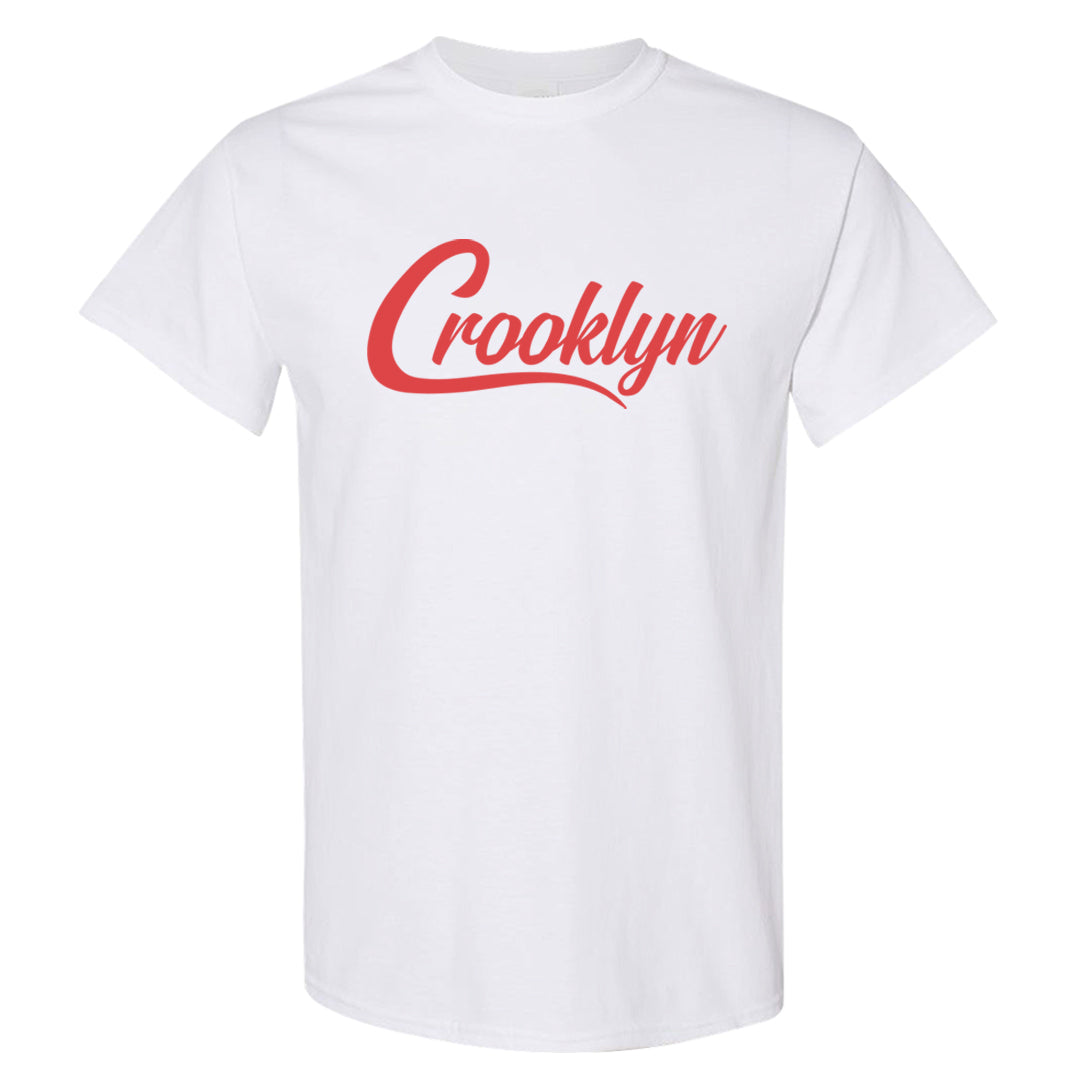 Valentine's Day Low Dunks T Shirt | Crooklyn, White