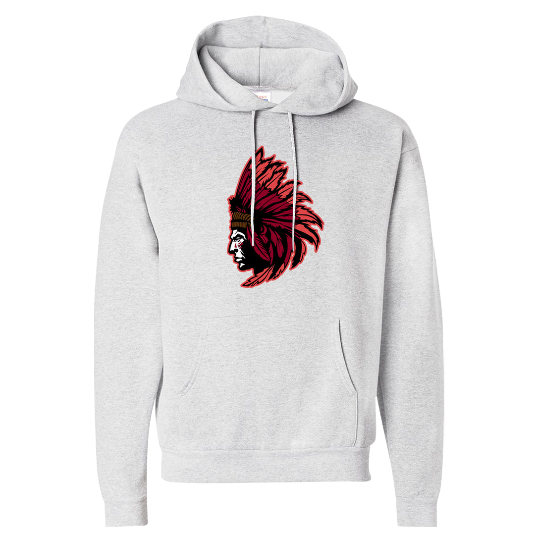 Valentine's Day Low Dunks Hoodie | Indian Chief, Ash