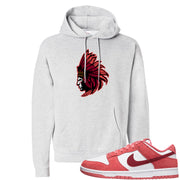Valentine's Day Low Dunks Hoodie | Indian Chief, Ash