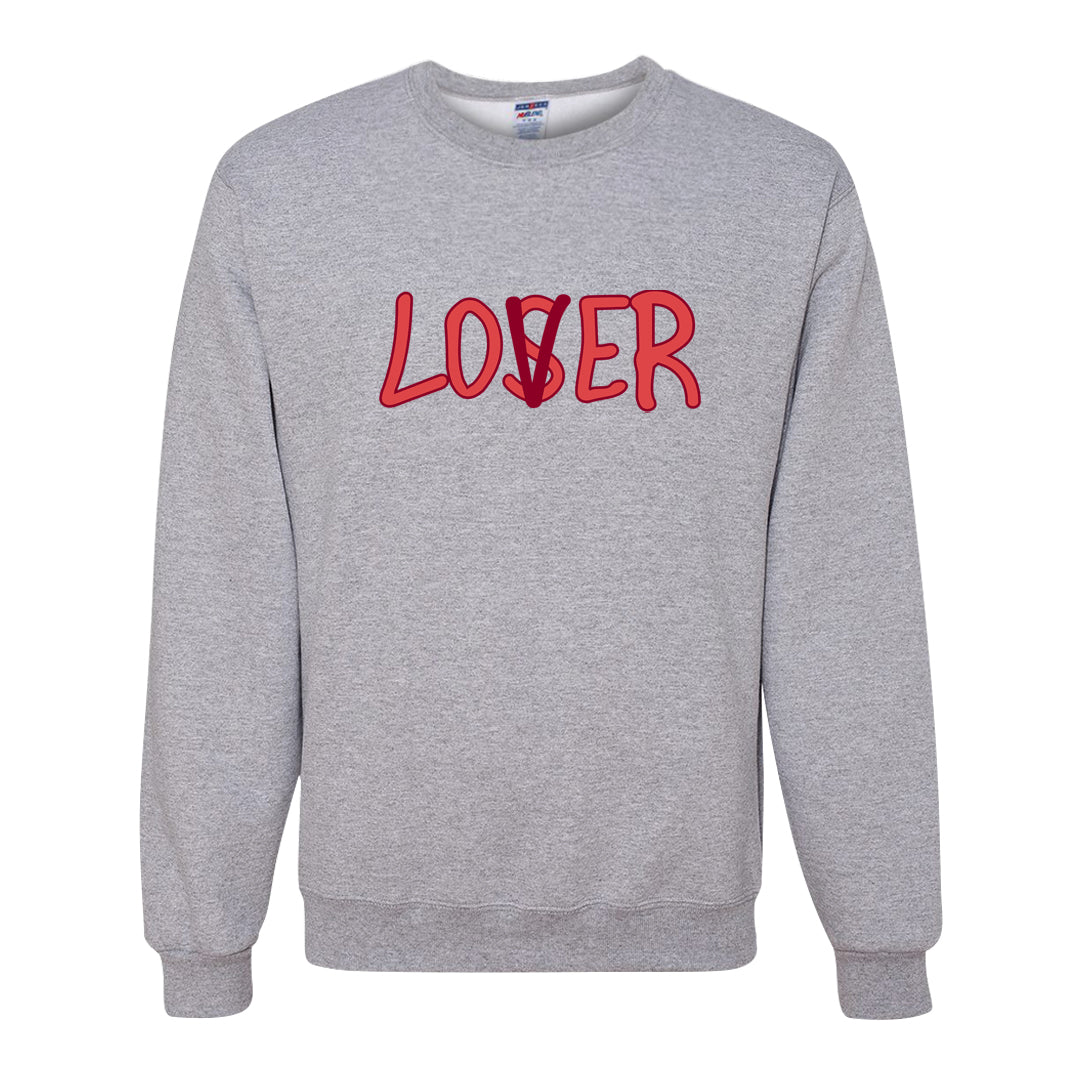 Valentine's Day Low Dunks Crewneck Sweatshirt | Lover, Ash