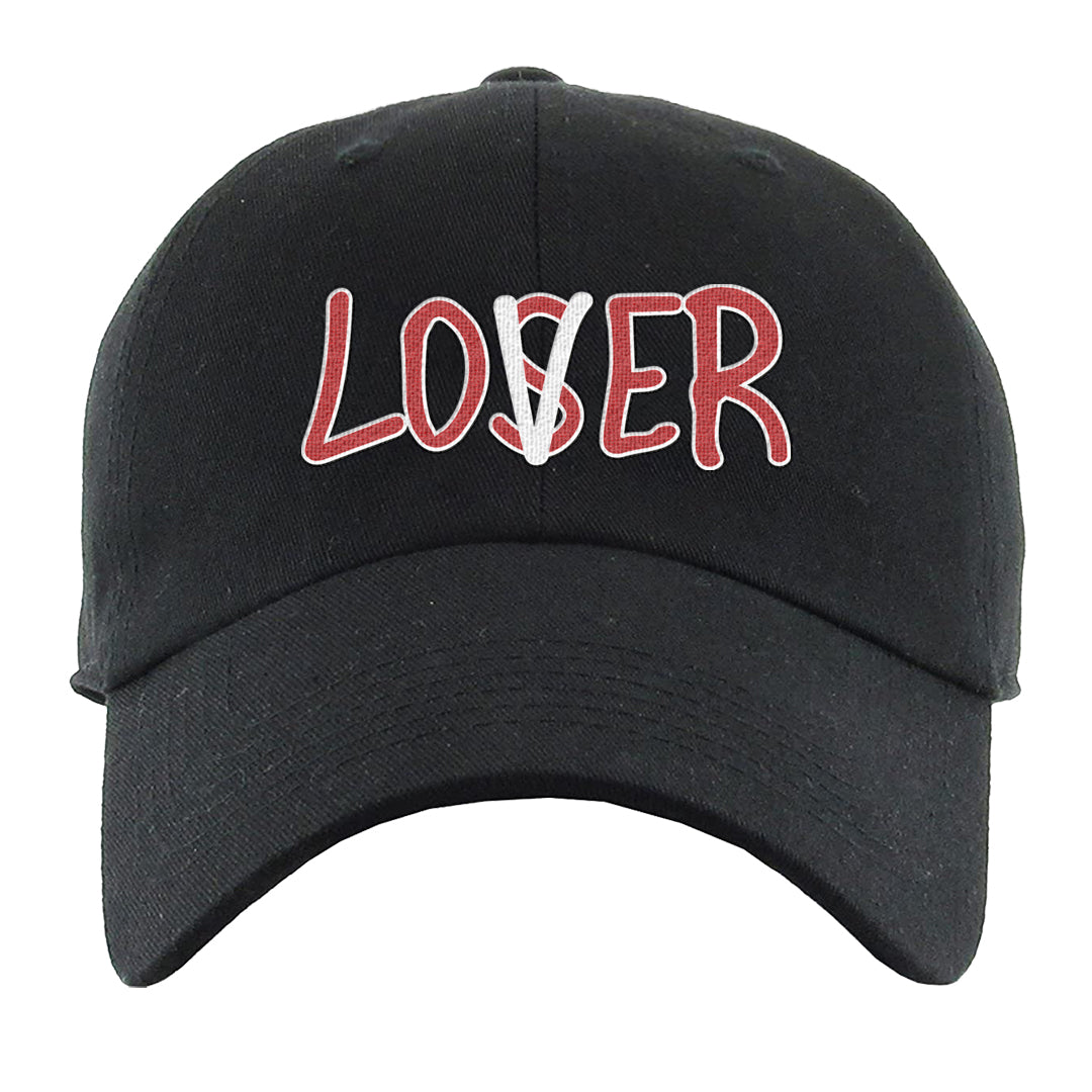 Valentine's Day Low Dunks Dad Hat | Lover, Black