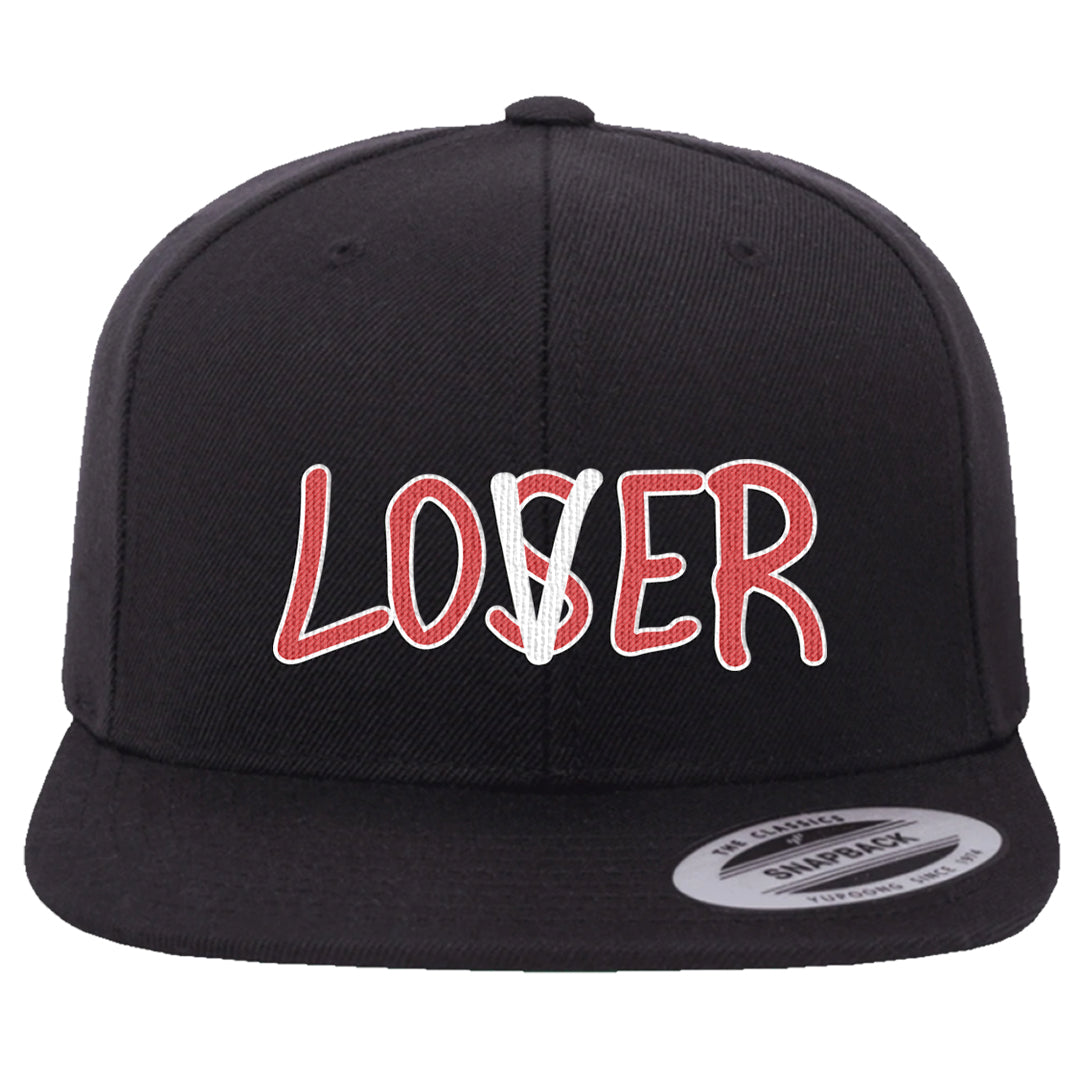 Valentine's Day Low Dunks Snapback Hat | Lover, Black