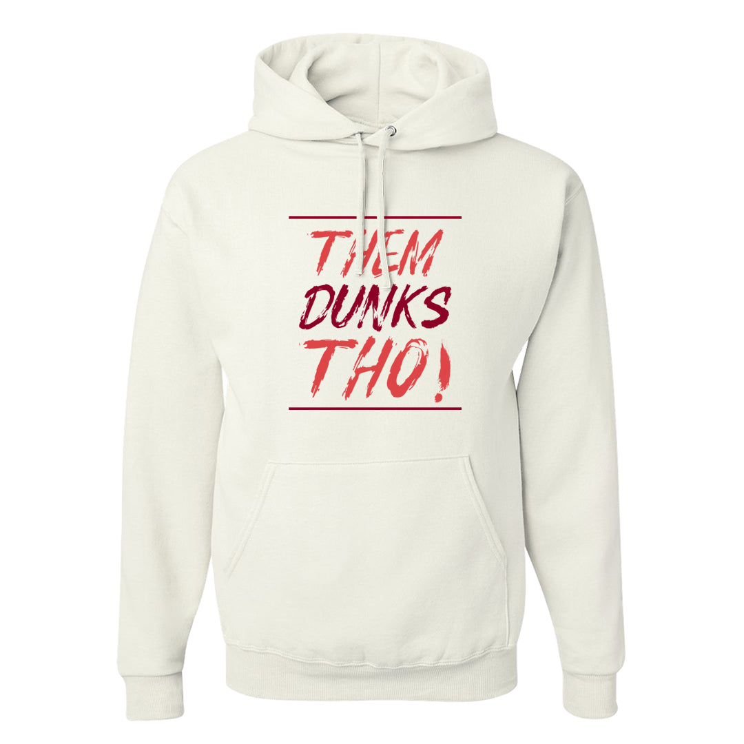 Valentine's Day Low Dunks Hoodie | Them Dunks Tho, White