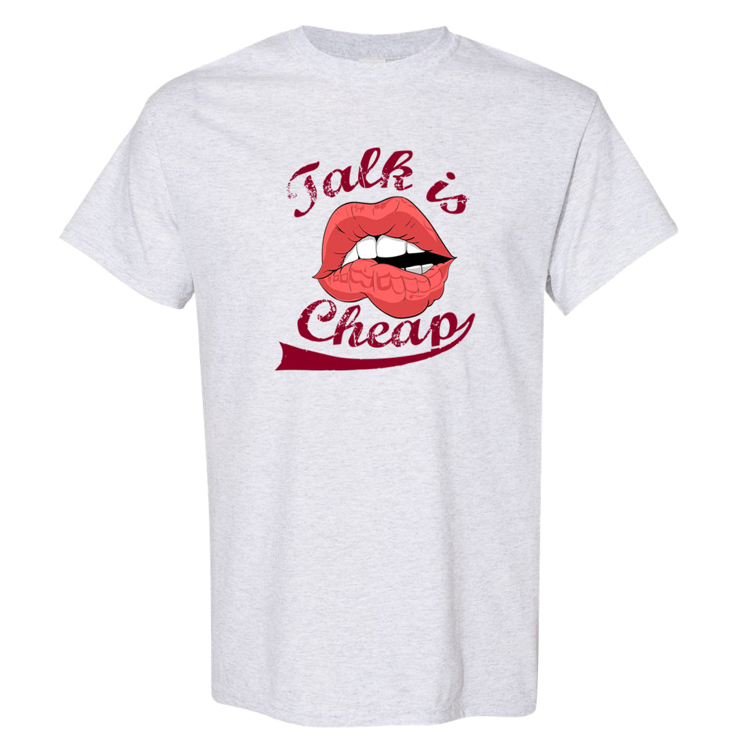 Valentine's Day Low Dunks T Shirt | Talk Lips, Ash