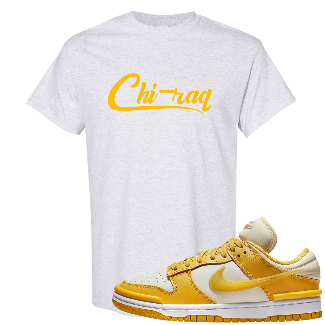 Vivid Sulfur Low Dunks T Shirt | Chiraq, Ash