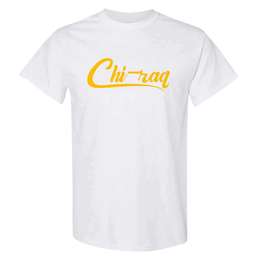 Vivid Sulfur Low Dunks T Shirt | Chiraq, White