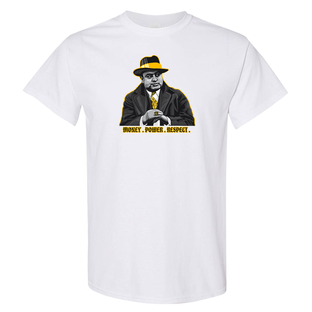 Vivid Sulfur Low Dunks T Shirt | Capone Illustration, White