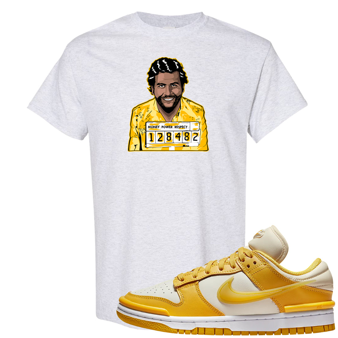 Vivid Sulfur Low Dunks T Shirt | Escobar Illustration, Ash