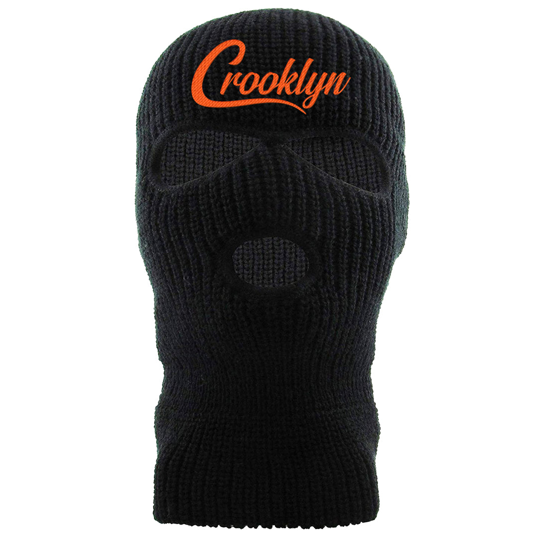 Coconut Milk Mid Dunks Ski Mask | Crooklyn, Black