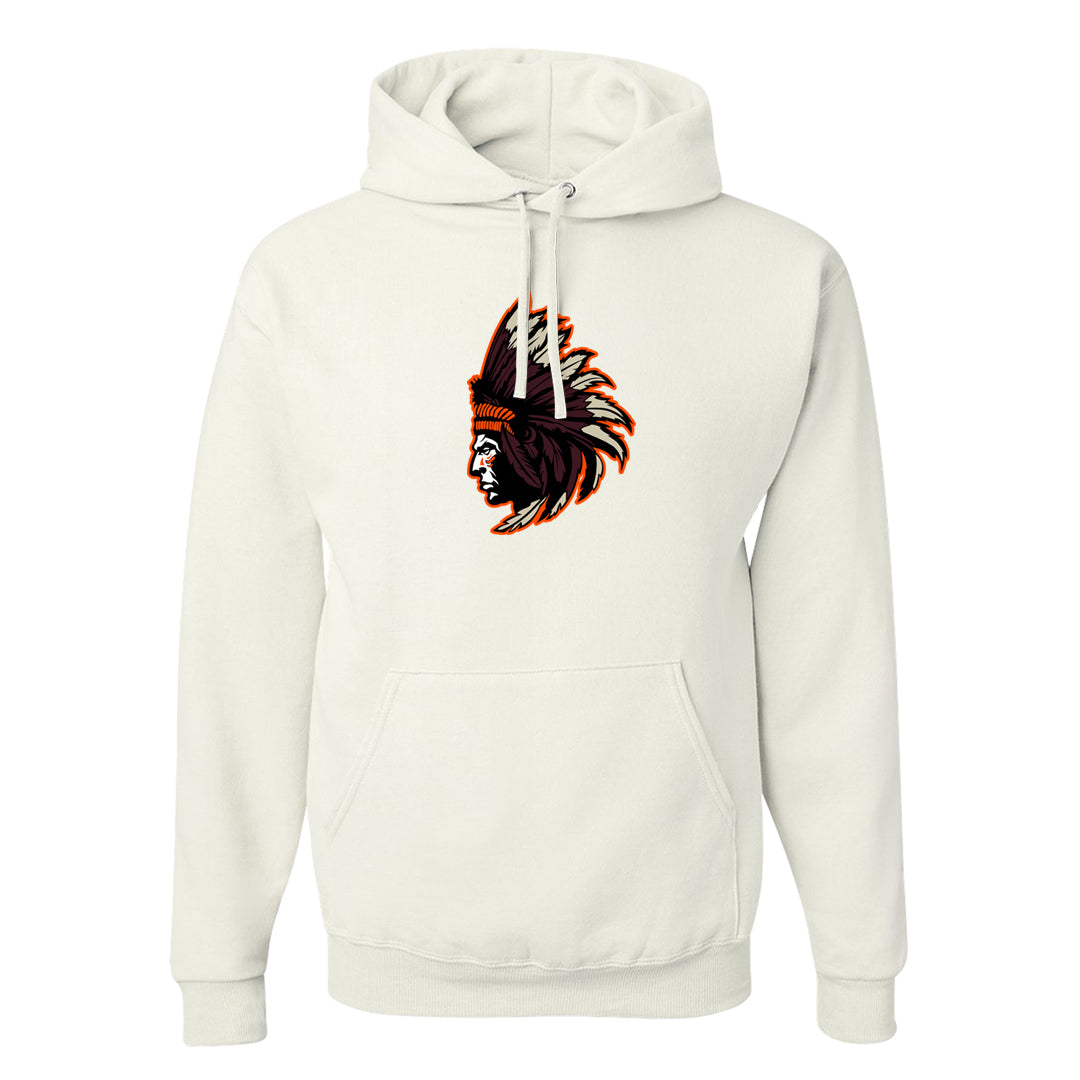 Coconut Milk Mid Dunks Hoodie | Indian Chief, White