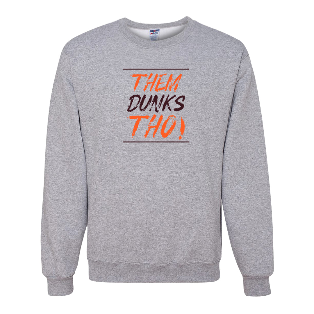 Coconut Milk Mid Dunks Crewneck Sweatshirt | Them Dunks Tho, Ash