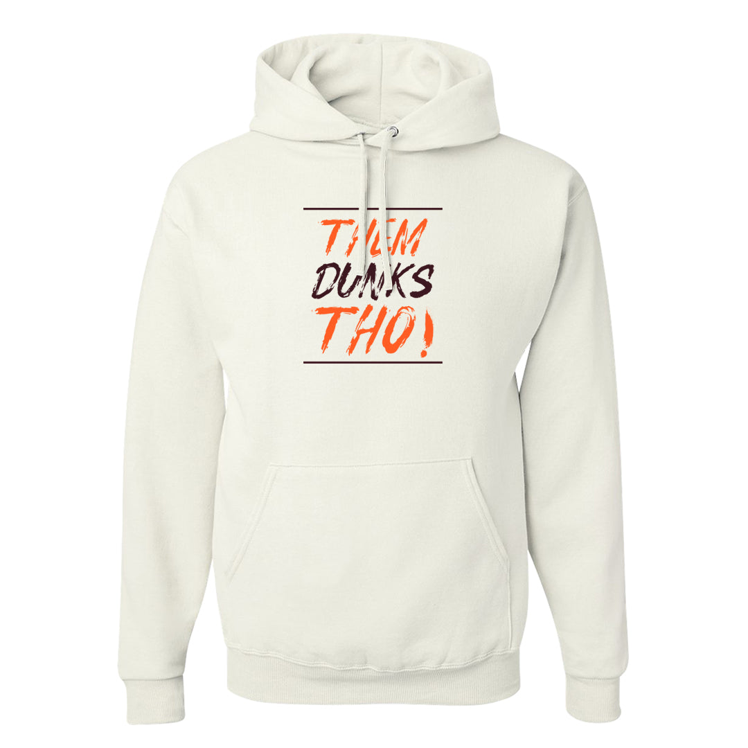 Coconut Milk Mid Dunks Hoodie | Them Dunks Tho, White