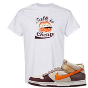 Coconut Milk Mid Dunks T Shirt | Talk Lips, Ash