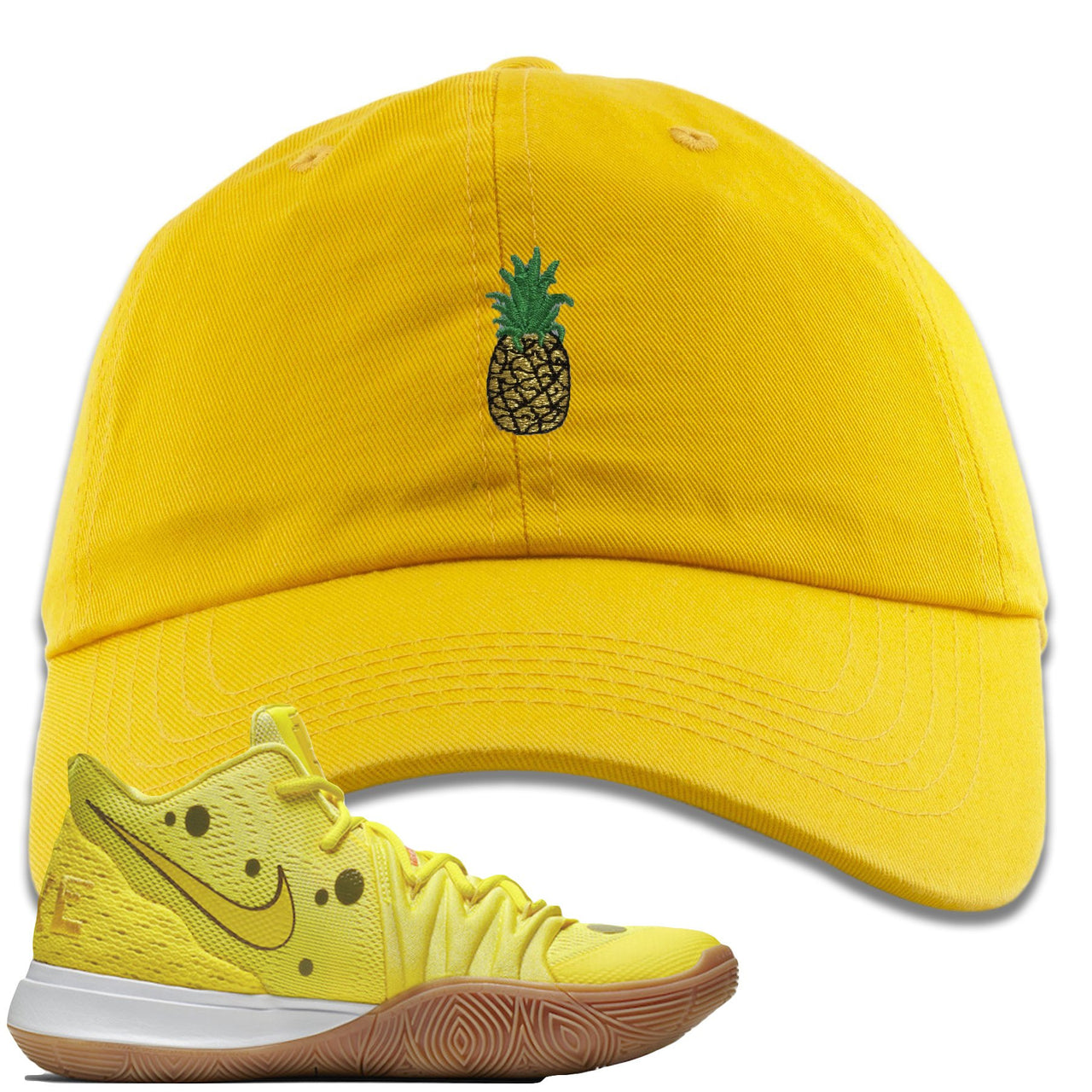 Spongebob K5s Dad Hat | Pineapple, Yellow