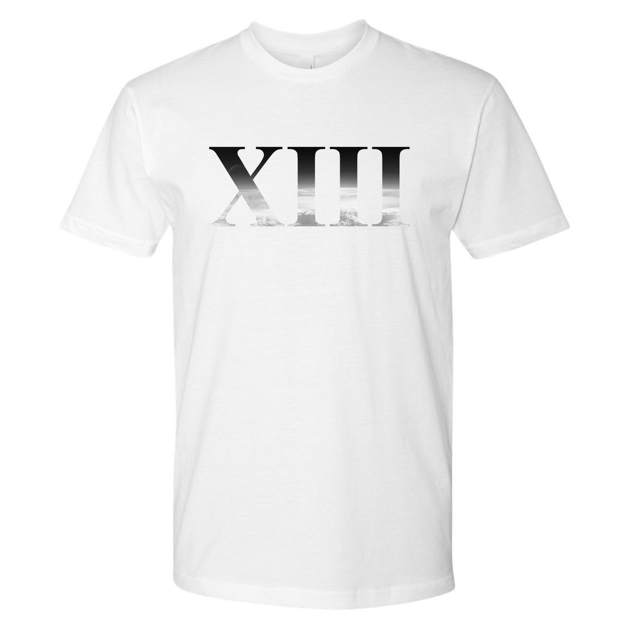 Atmosphere Grey 13s T Shirt | XIII, White