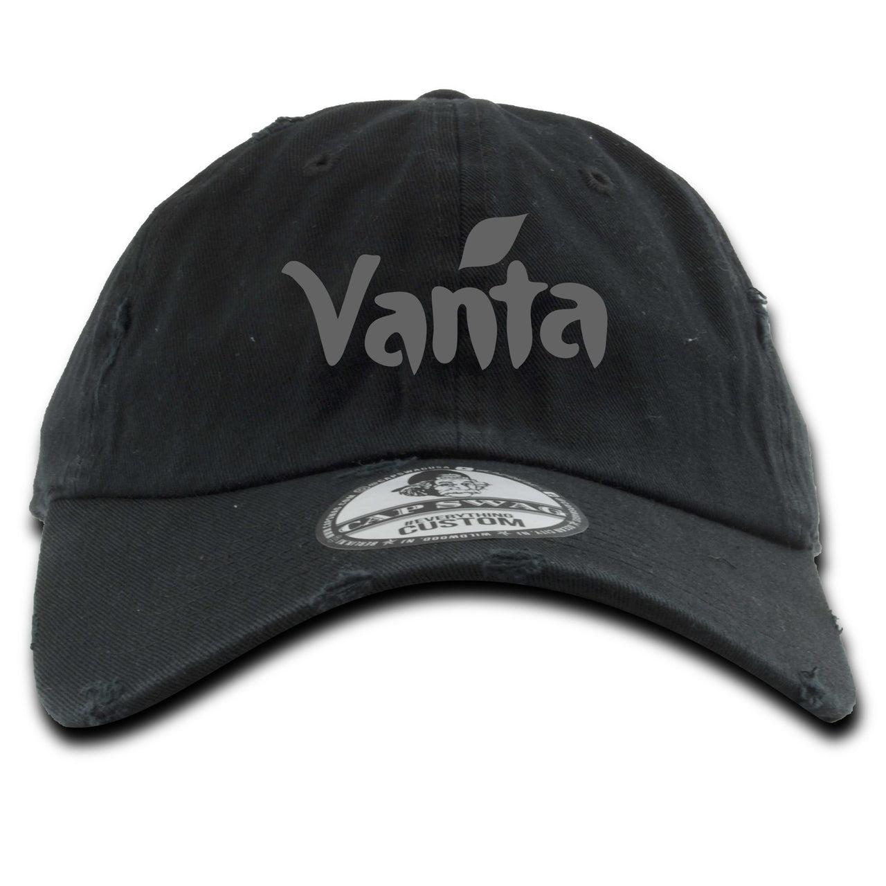 Vanta v2 700s Distressed Dad Hat | Vanta, Black