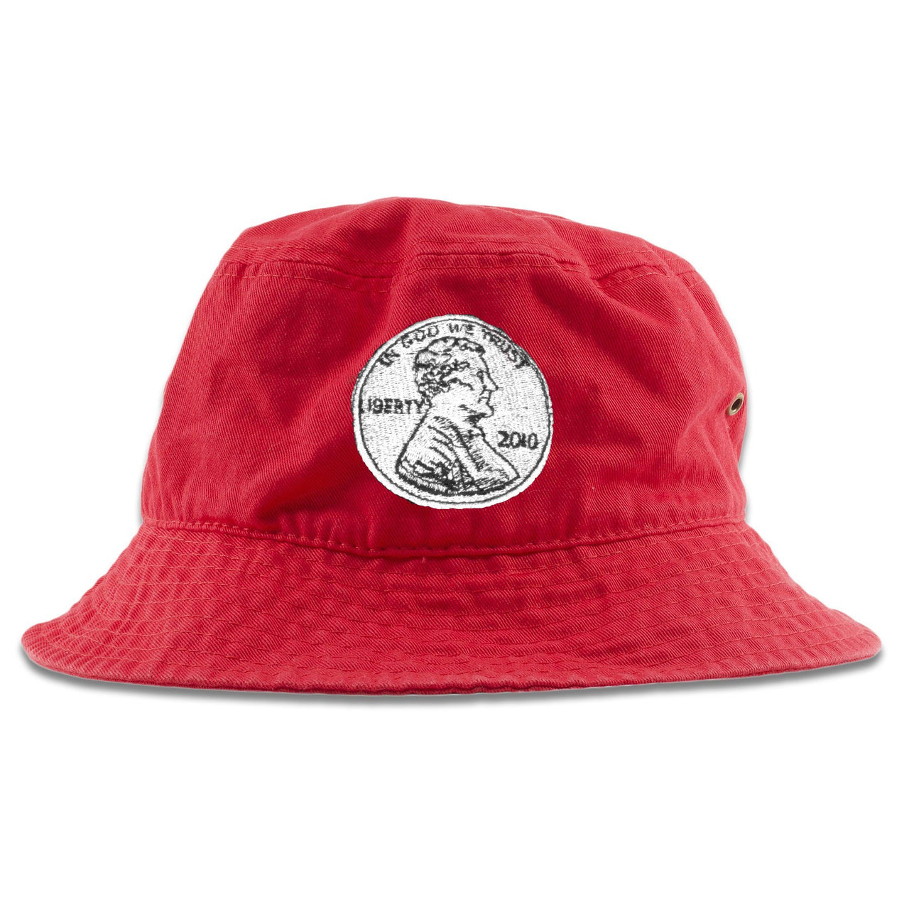 Snakeskin Foam Ones Bucket Hat | Penny, Red