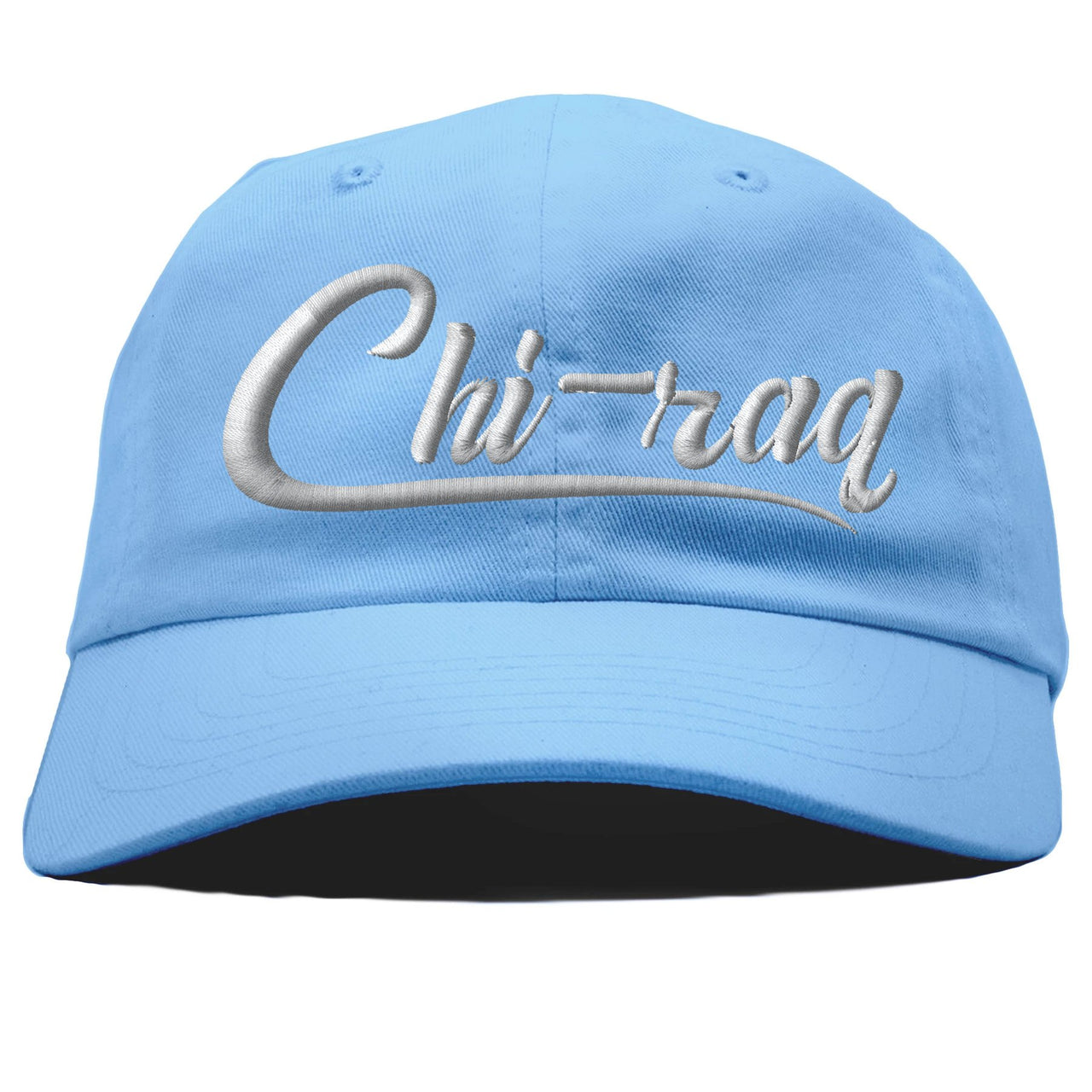 UNC Low 1s Dad Hat | Chiraq, Light Blue