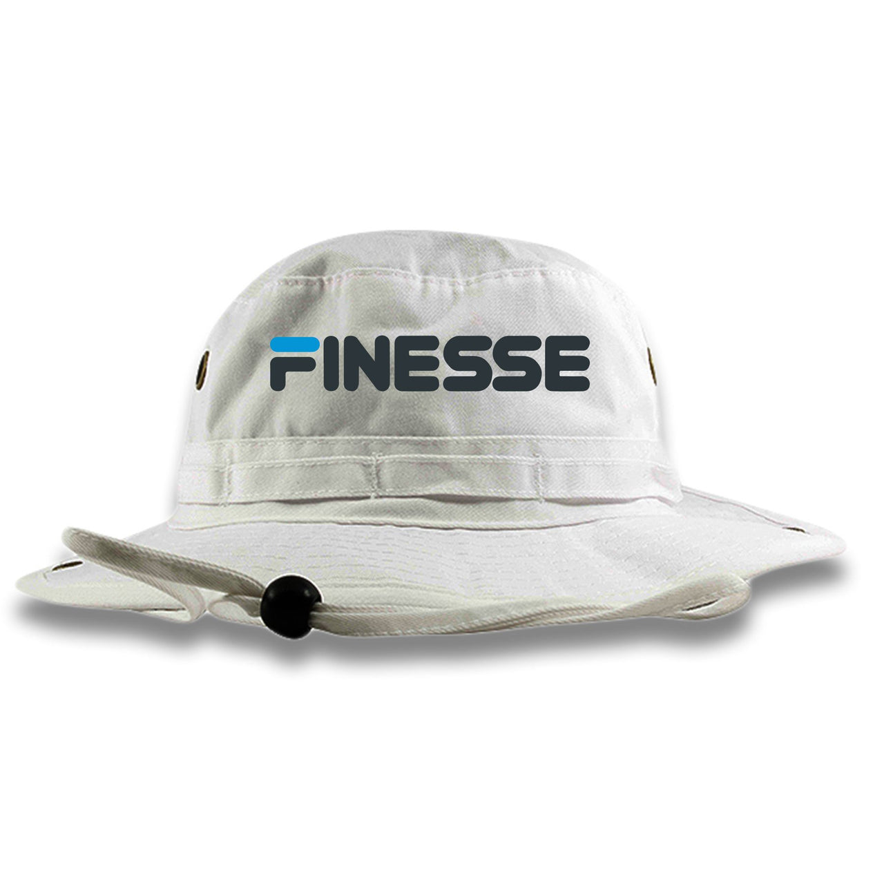 University Blue Blazers Bucket Hat | Finesse, White