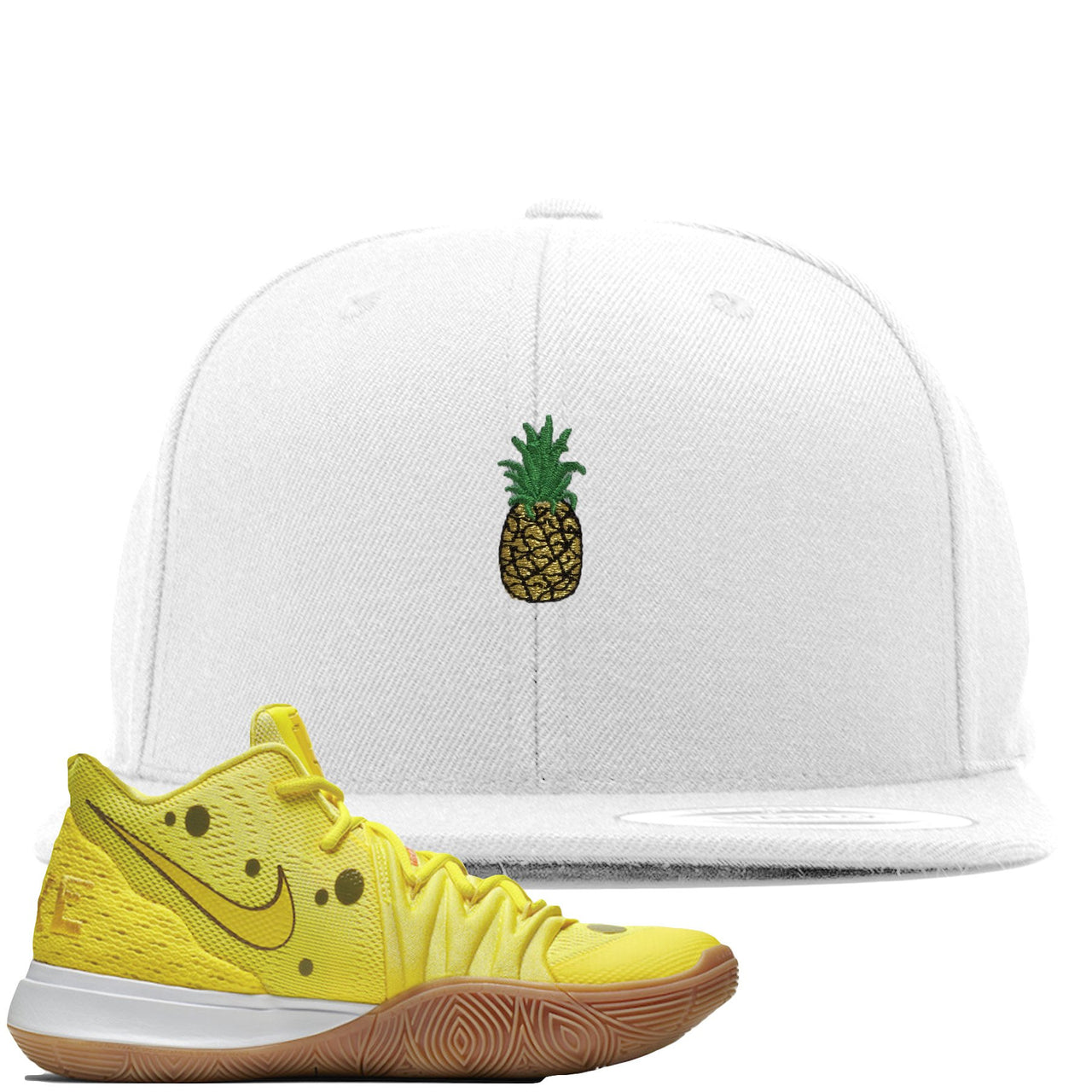 Spongebob K5s Snapback | Pineapple, White