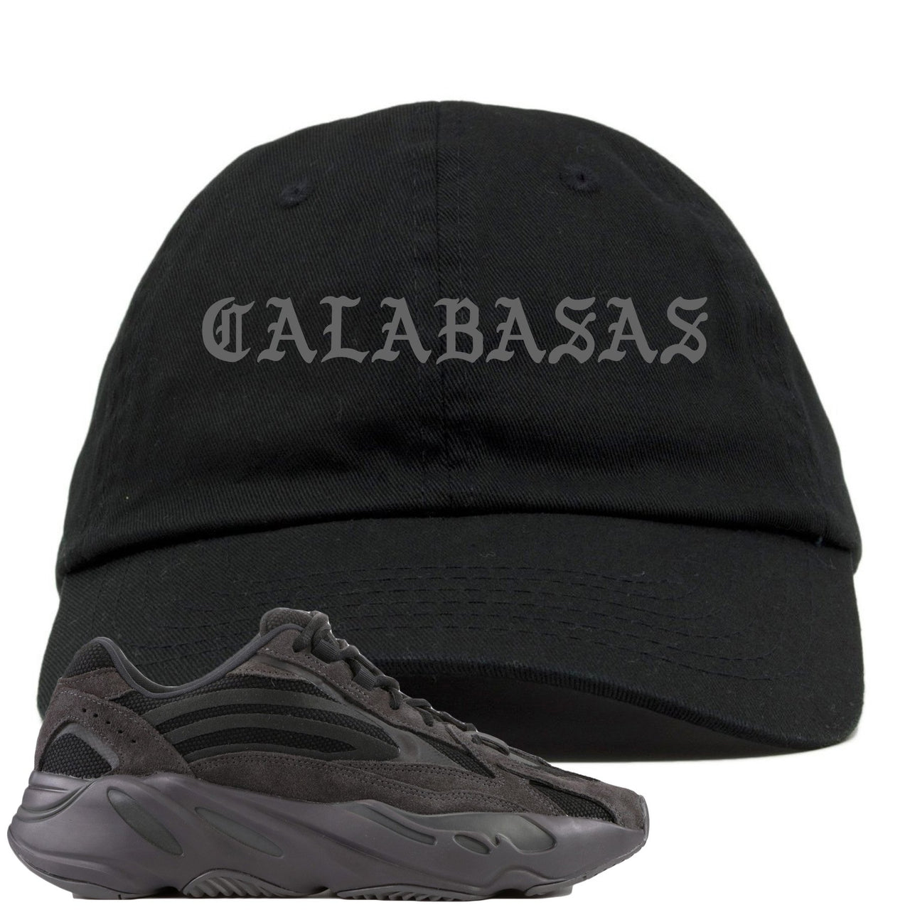 Vanta v2 700s Dad Hat | Calabasas, Black