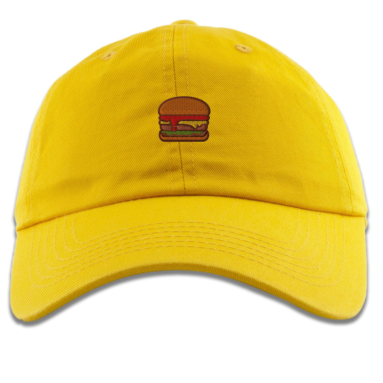 Spongebob K5s Dad Hat | Hamburger, Yellow