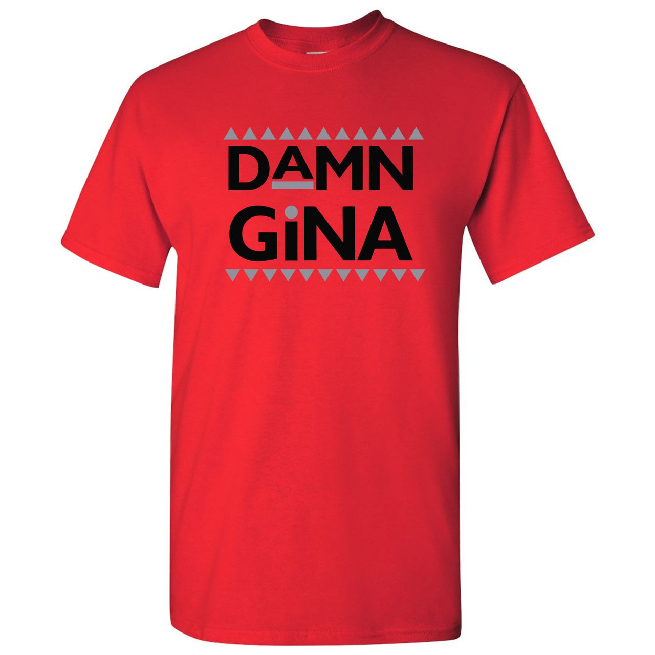 Bred 2019 4s T Shirt | Damn Gina, Red