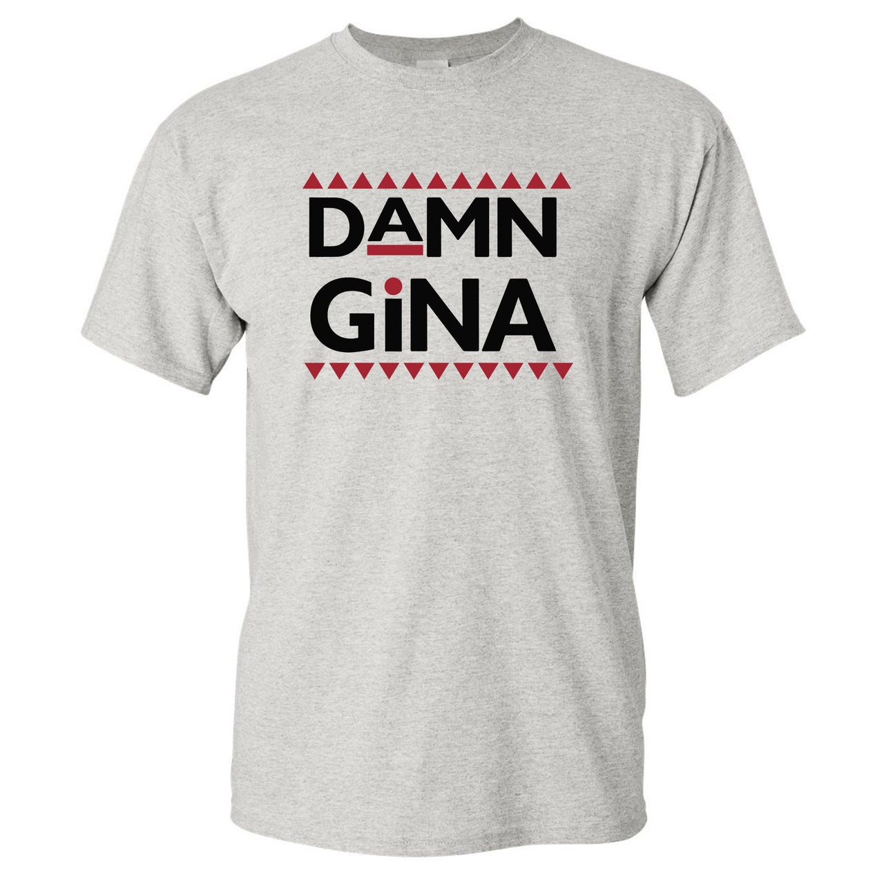 Bred 2019 4s T Shirt | Damn Gina, Gray