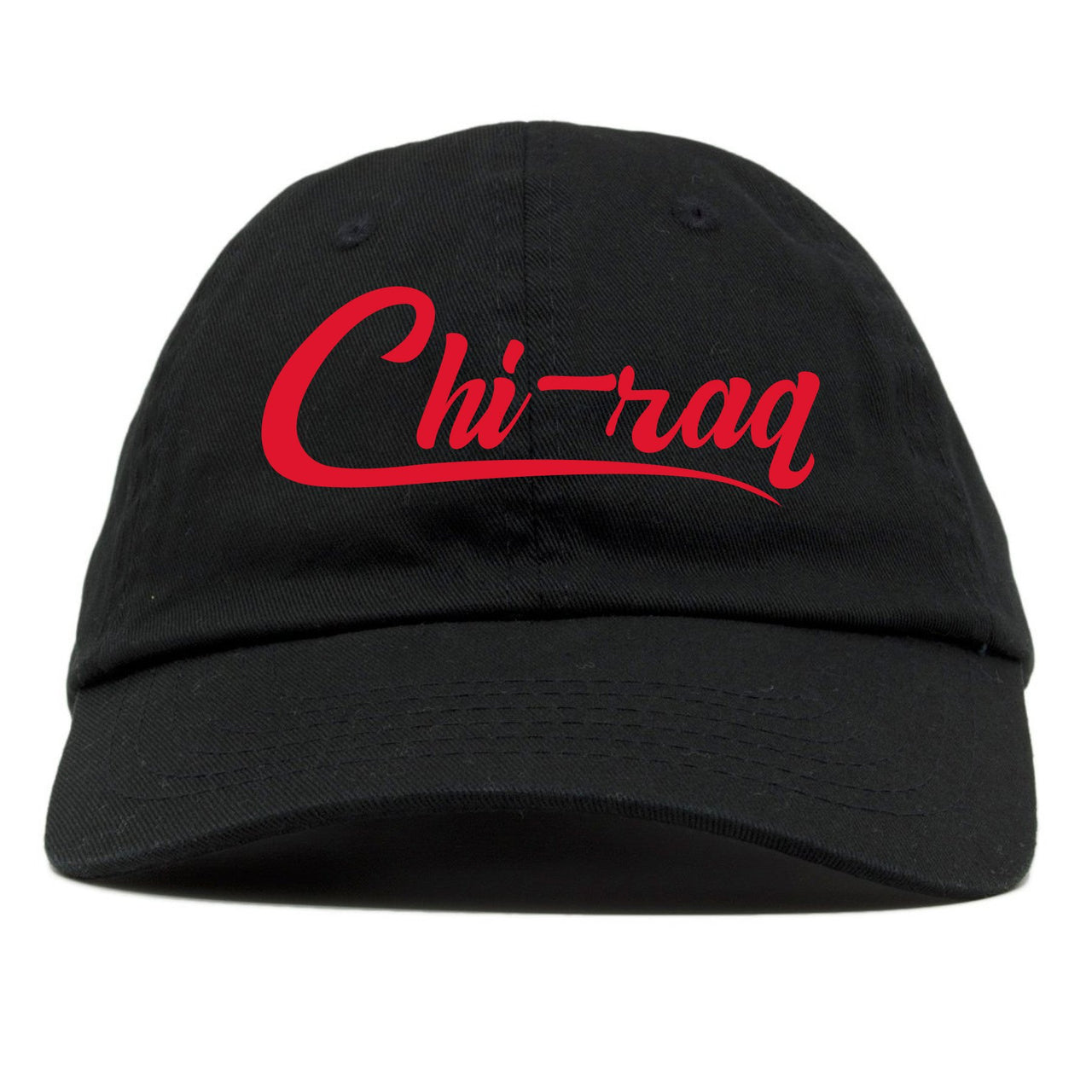Reflections of a Champion 8s Dad Hat | Chiraq Script, Black