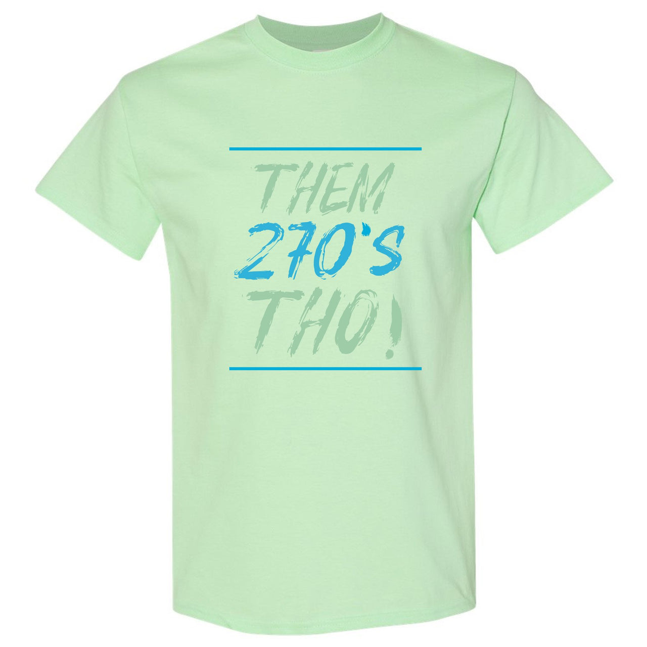 Hyper Jade React 270s T Shirt | Them 270s Tho, Mint