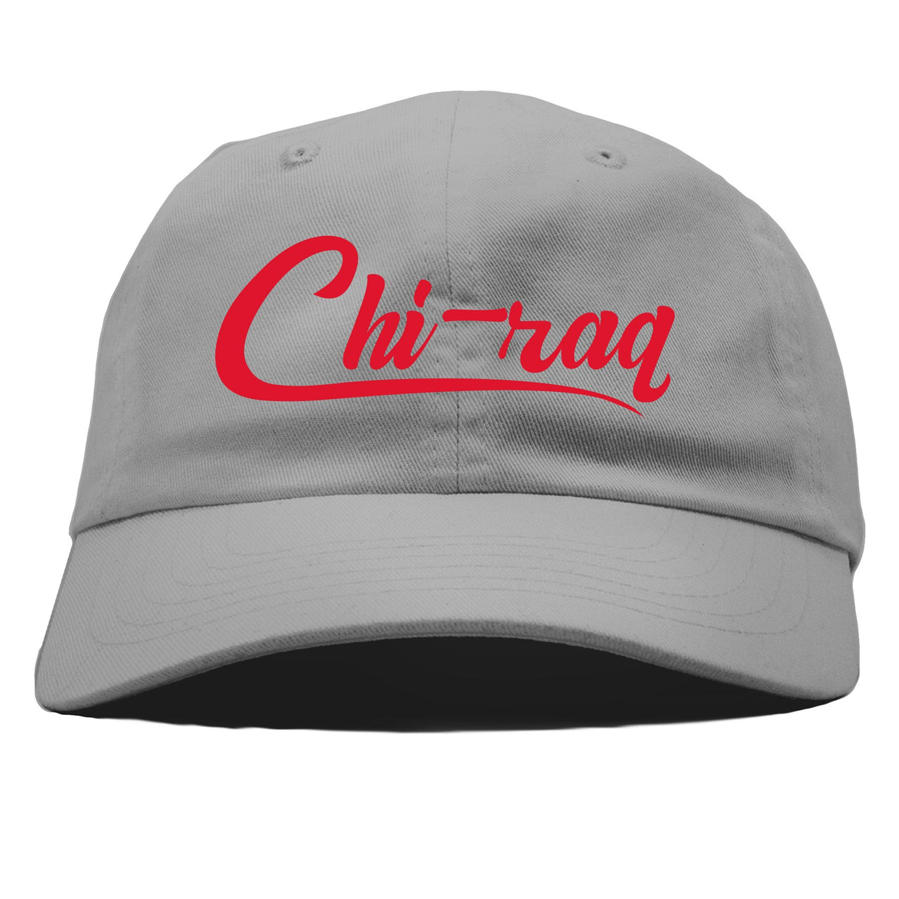 Reflections of a Champion 8s Dad Hat | Chiraq Script, Gray