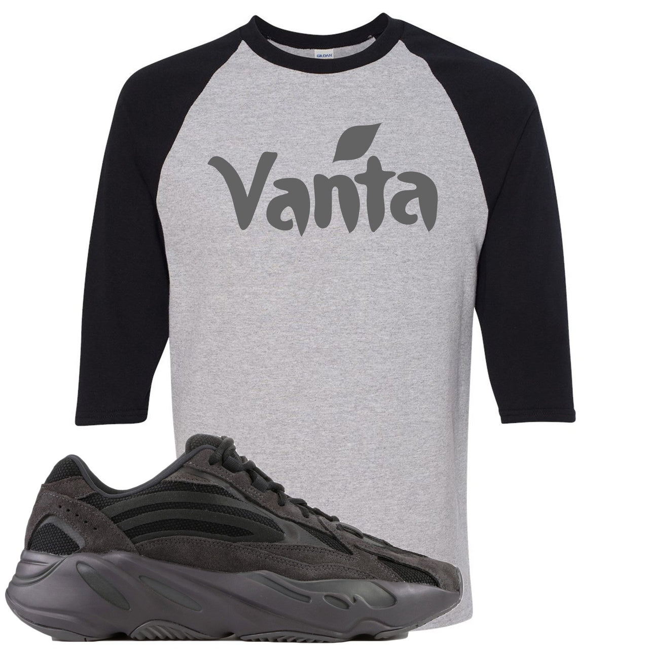 Vanta v2 700s Raglan T Shirt | Vanta, Sports Gray and Black