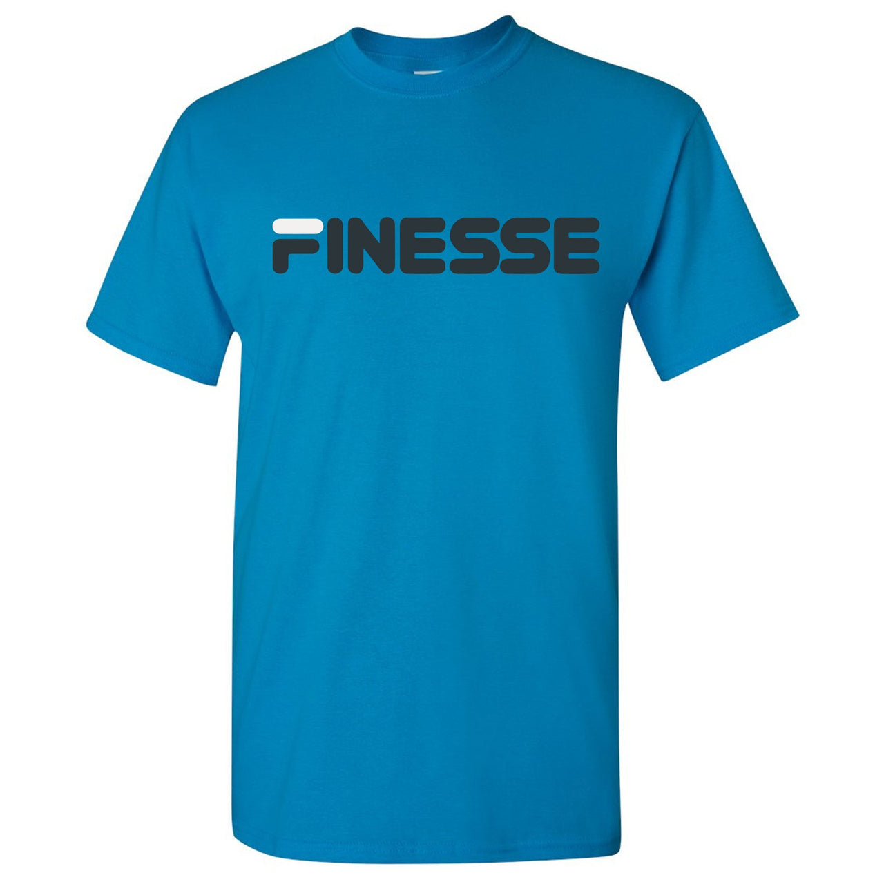 University Blue Blazers T Shirt | Finesse, Blue