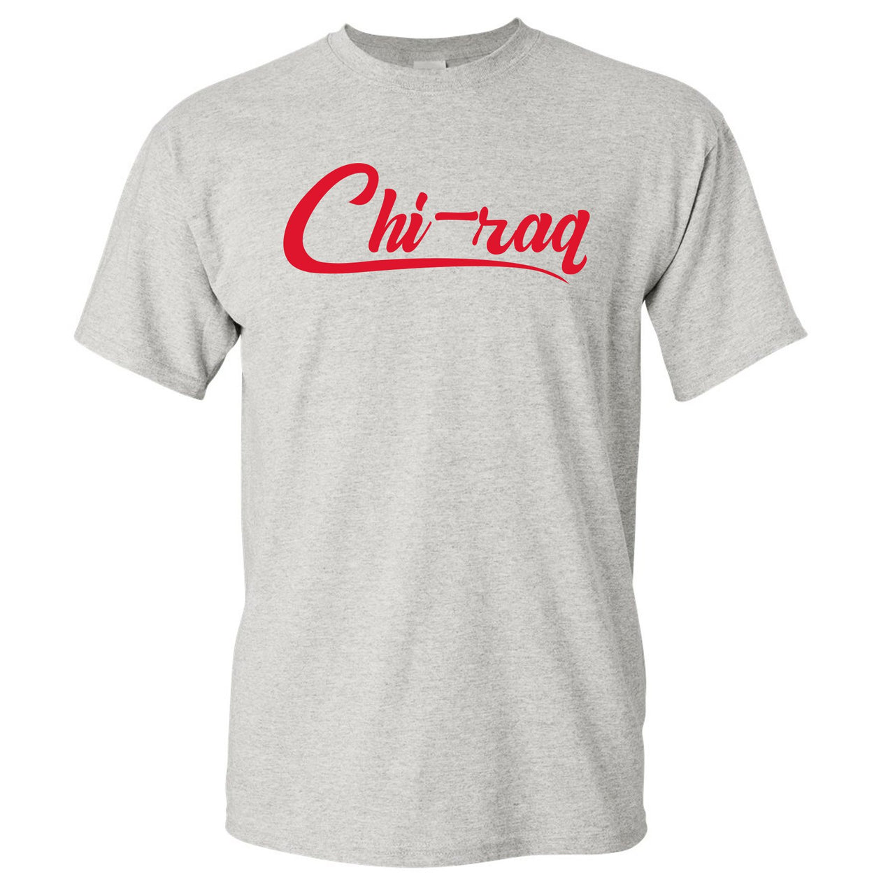 Bred 2019 4s T Shirt | Chiraq, Gray