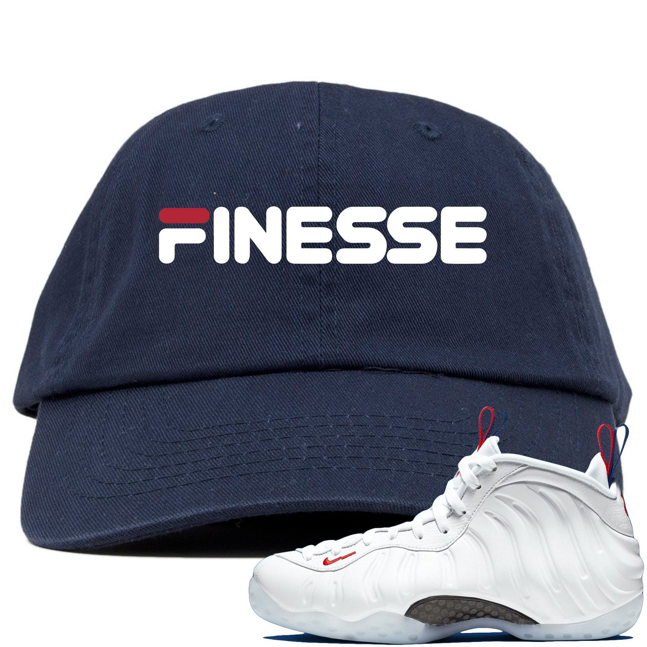 USA One Foams Dad Hat | Finesse, Navy