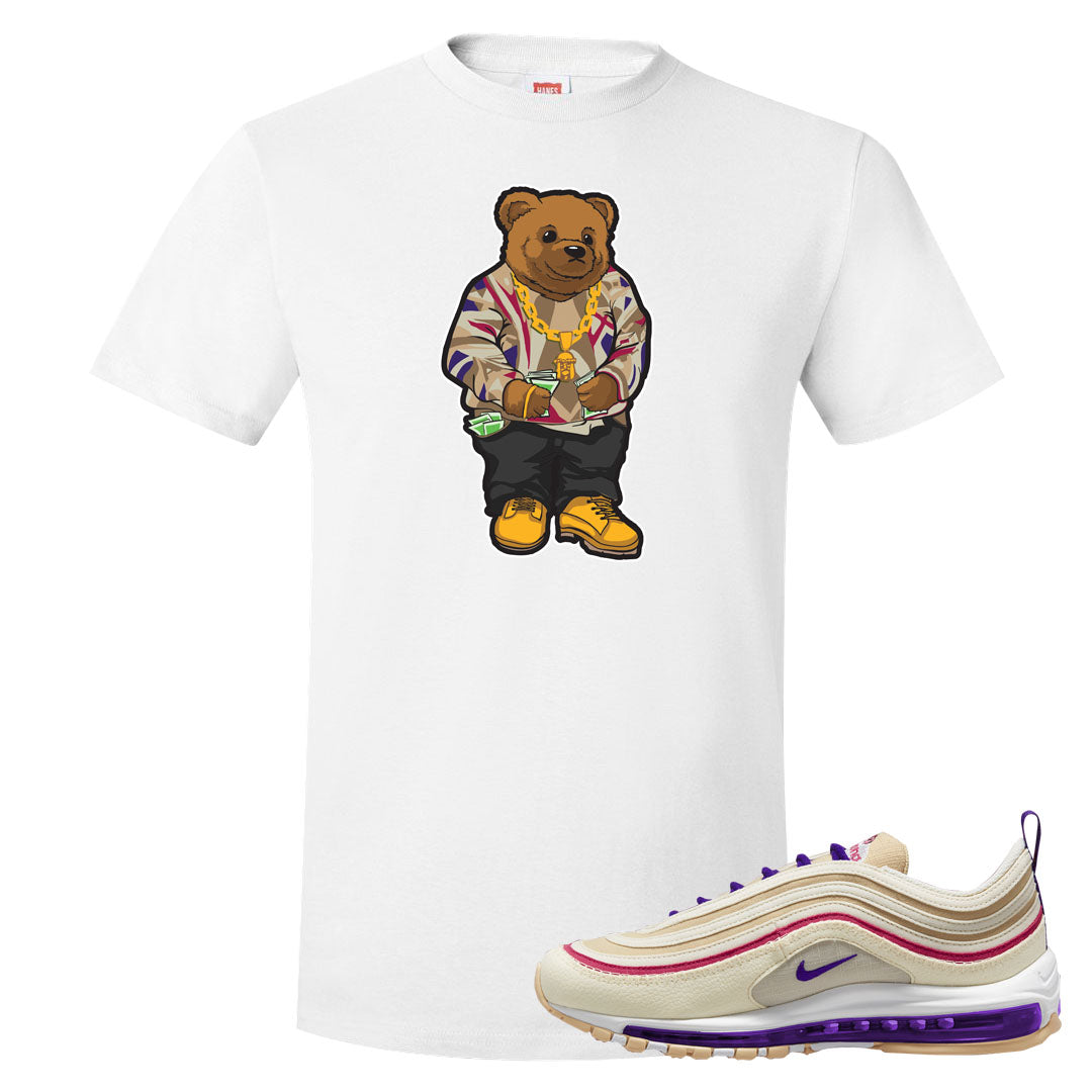 Sprung Sail 97s T Shirt | Sweater Bear, White