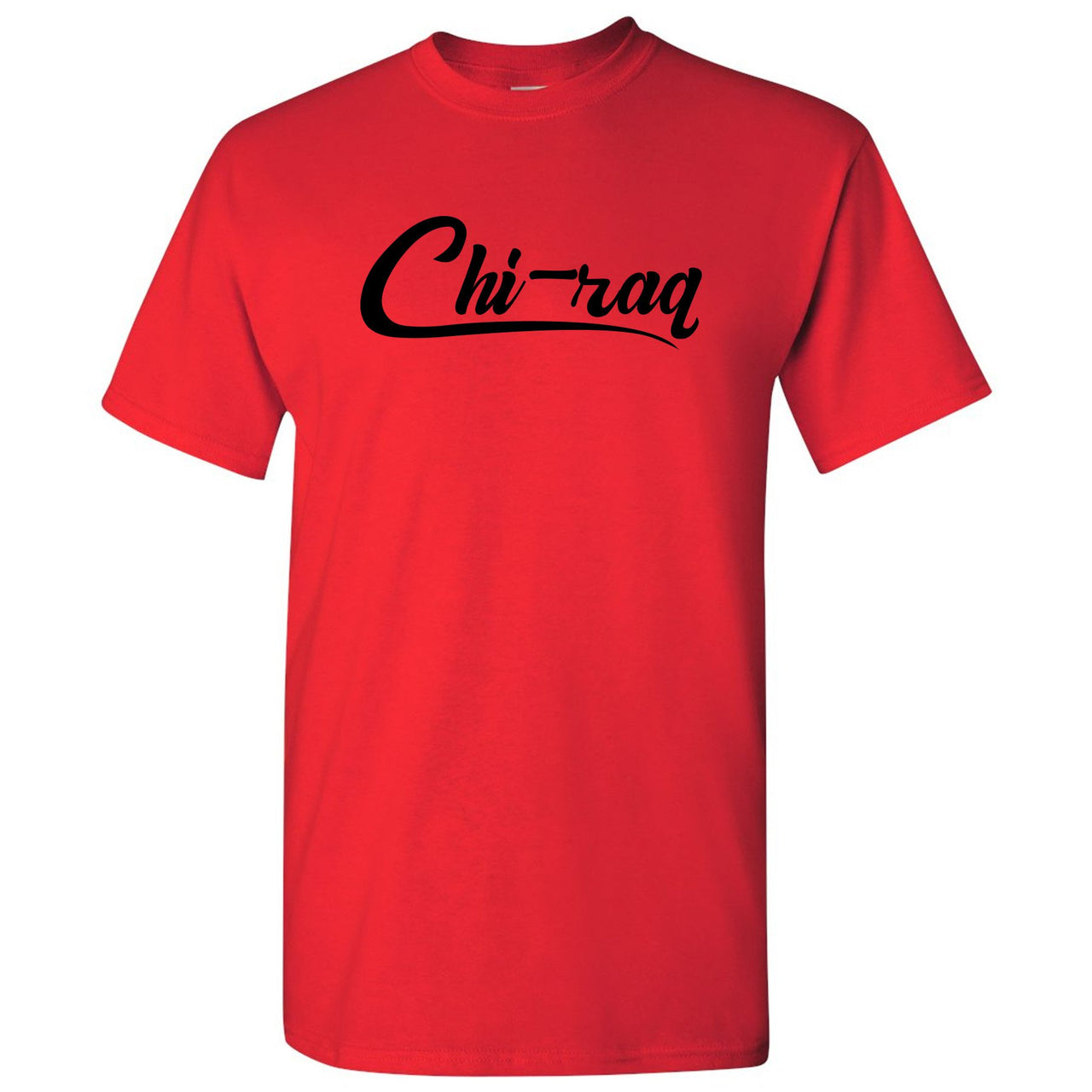 Reflections of a Champion 8s T Shirt | Chiraq Script, Red