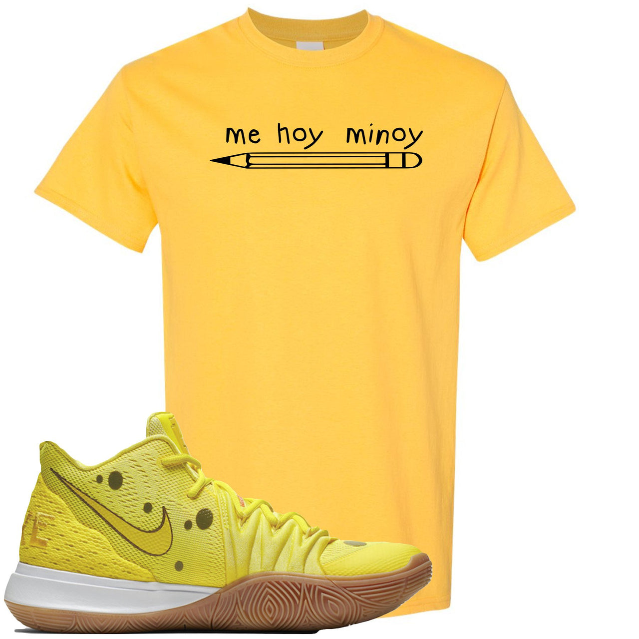 Spongebob K5s T Shirt | Mi Hoy Minoy, Yellow