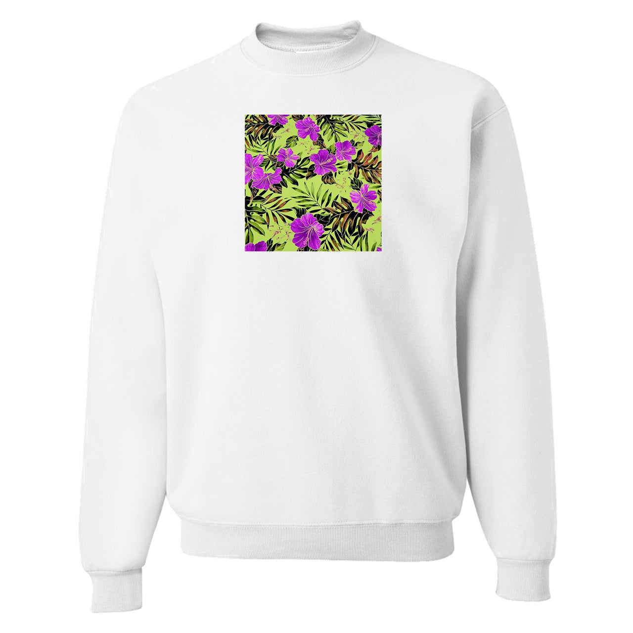 Patrick K5s Sweater | Hawaiian Pattern, White