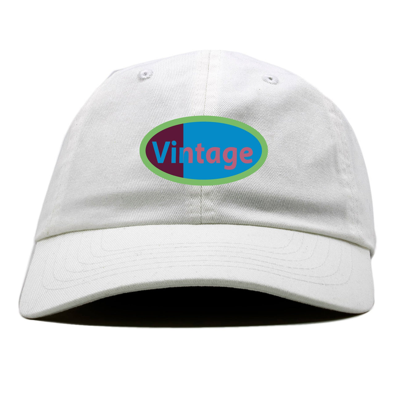 OBJ 720s Dad Hat | Vintage Logo, White
