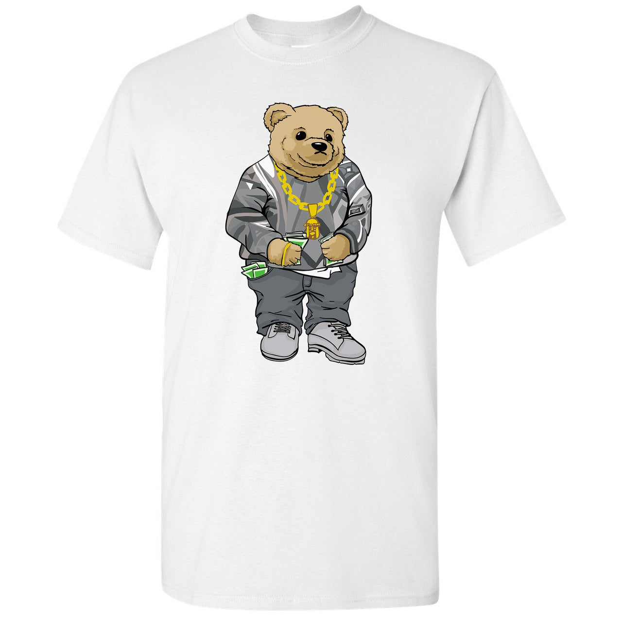 Tephra v2 700s T Shirt | Sweater Bear, White