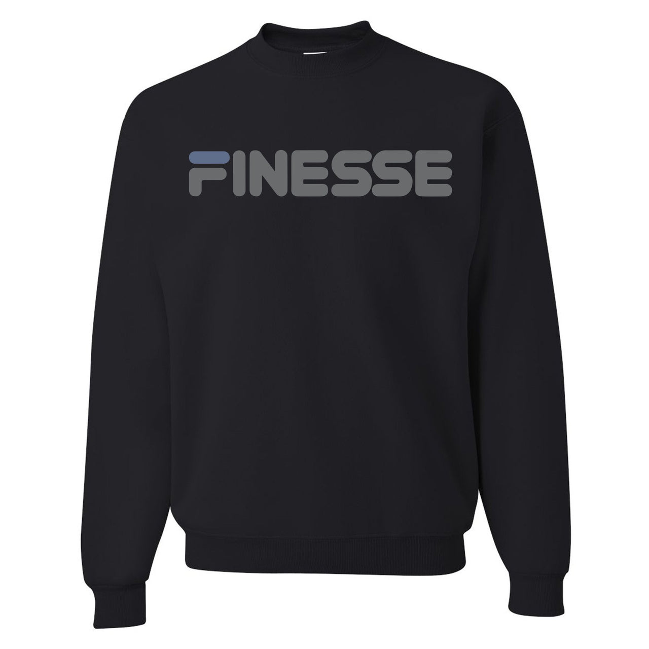 Cap and Gown 13s Crewneck Sweatshirt | Finesse, Black