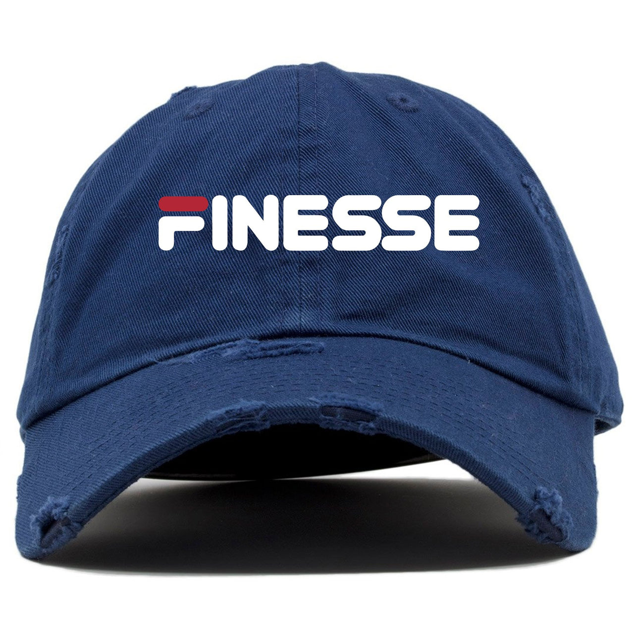 USA One Foams Distressed Dad Hat | Finesse, Navy