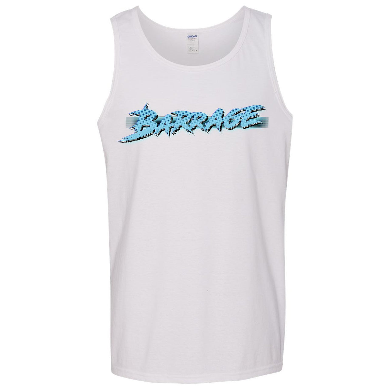 Cabana Mid Barrages Mens Tank Top | Barrage, White