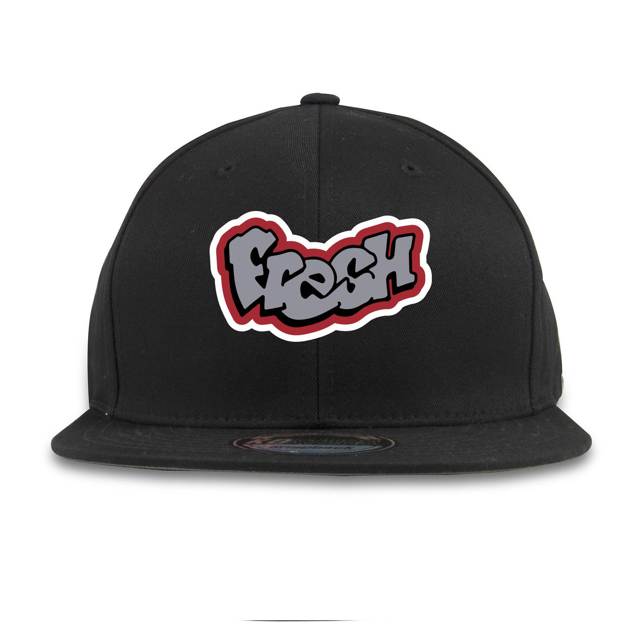 Bred 2019 4s Snapback | Fresh Logo, Black