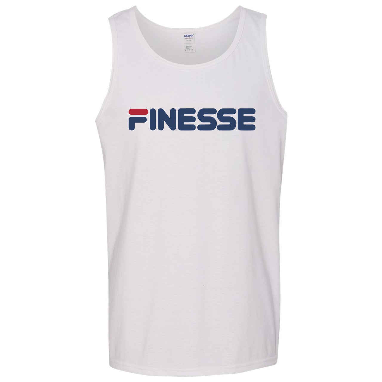 USA One Foams Mens Tank Top | Finesse, White