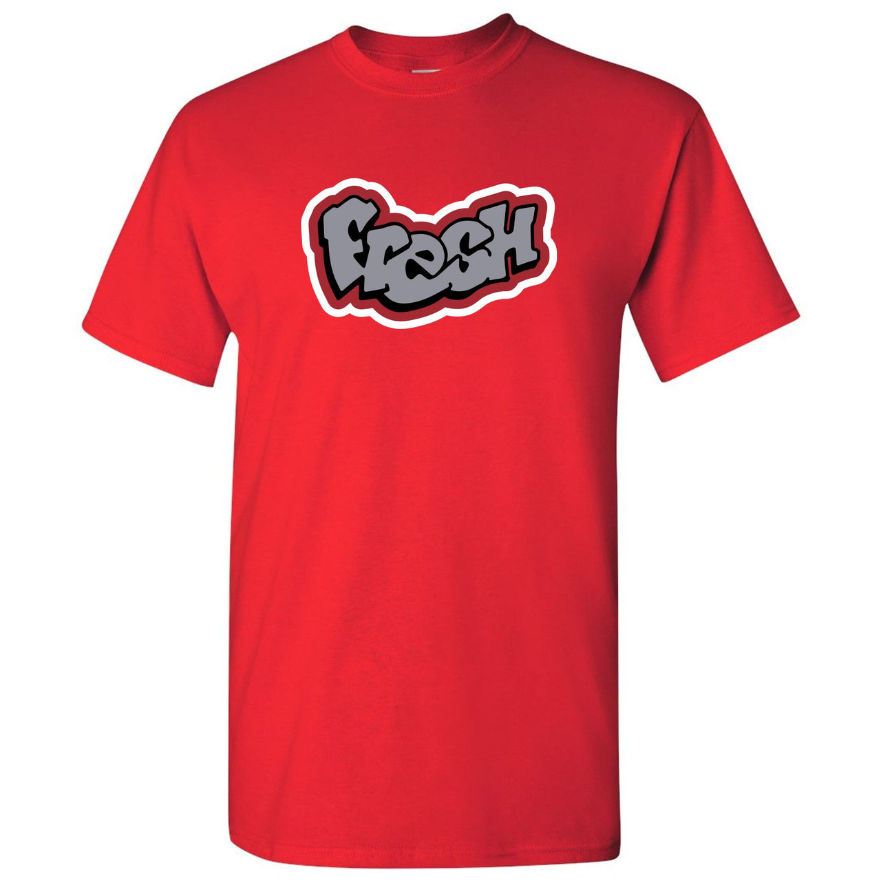 Bred 2019 4s T Shirt | Fresh Logo, Red