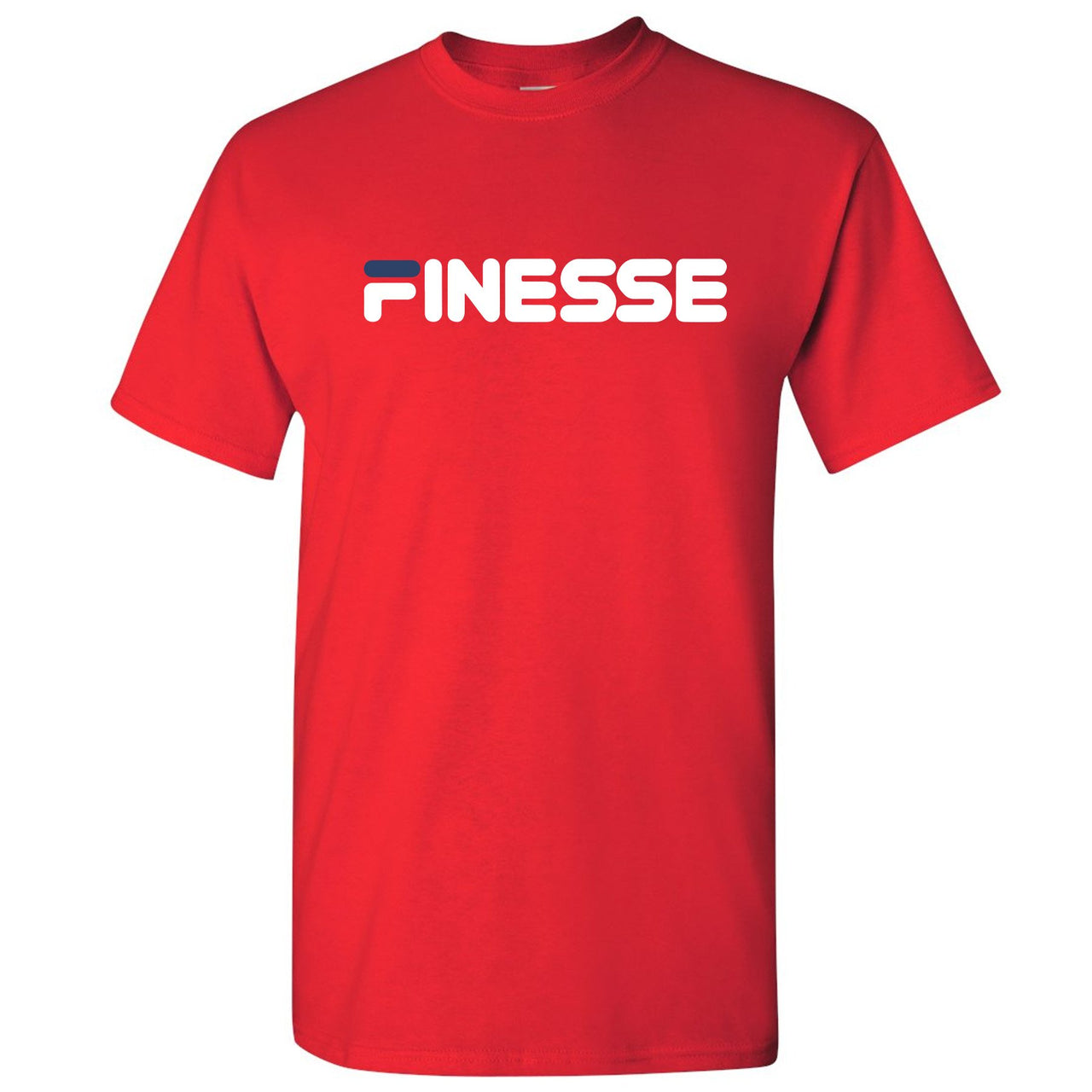 USA One Foams T Shirt | Finesse, Red